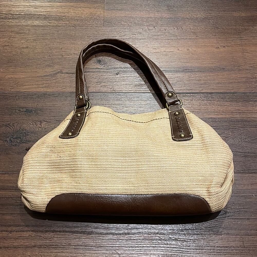 Fossil Handbag in Fabric and Leather in good condition